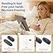 Remote Control Page Turner for Kindle Paperwhite,Kindle Accessories Remote Photo and Video for E-Book iPhone iPad Tablets Reading Novels Comics，Kindle Page Turner with Zipperd Srtage Bag（Black）