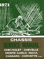 1971 Chassis Service Manual B000R6PO0S Book Cover