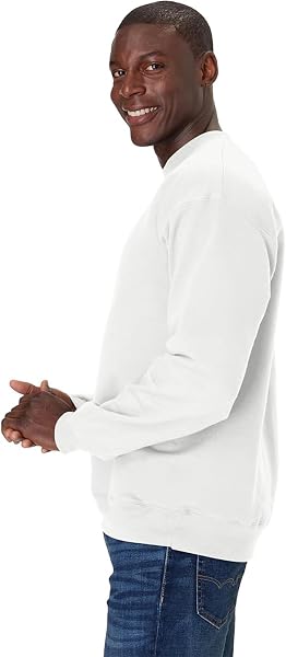 Pullover da uomo a girocollo a maniche lunghe, per pesca, allenamento, atletica, palestra, primavera, autunno, inverno - 2