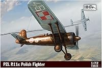 Vista 7 de PB72519 1/72 Polish Air Force PZL P.11c Gull Wing Fighter Plastic
