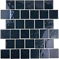 Abolos Landscape 12" x 12" Pool Rated Swamp Gray Glass Mosaic Backsplash Wall Tile (12 SqFt/Case)