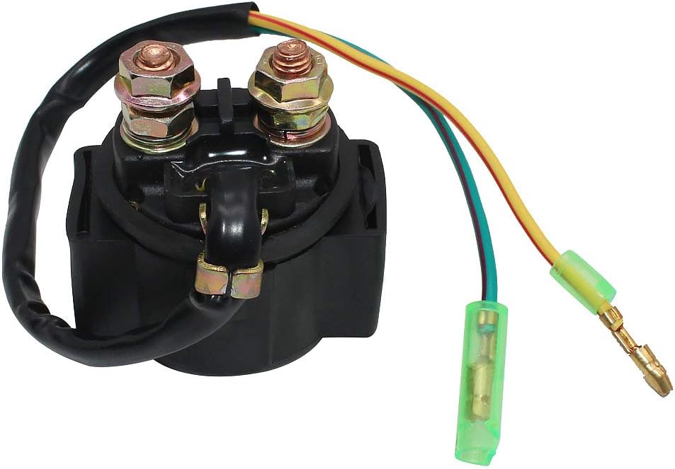 Starter Solenoid Relay for Honda TRX250 Fourtrax Recon 250 1997-2001/TRX350 Fourtrax 350 1986 1987/TRX400EX Fourtrax 400 1999-2001/TRX200 Fourtrax 200SX 1986-1988/TRX300 Fourtrax Recon 300 2002-2004