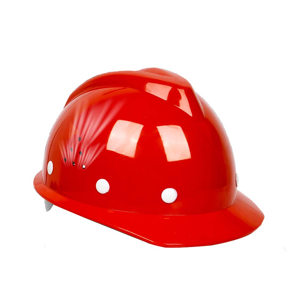 Elmetto di Protezione, Elmetto Workbase, Ventilato, Elmetto Lavoro con Regolazione a Scorrimento, Casco da Lavoro Casco di Protezione Casco per Cantiere