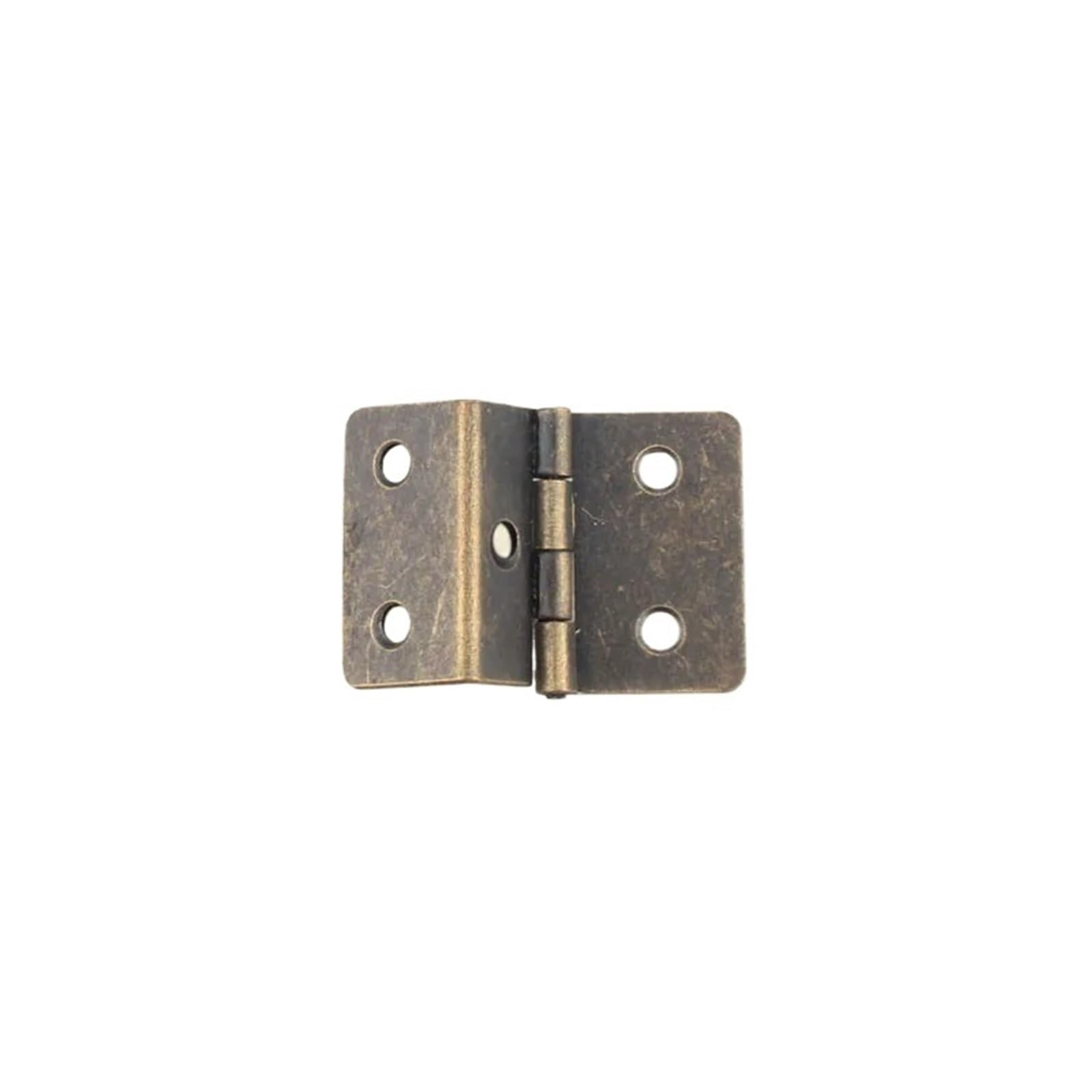 Charnière à trois volets pour restaurer un coffret en bois ancien, 4pcs