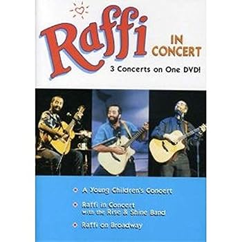 DVD RAFFI - IN CONCERT: THREE CONCERTS ON ONE DVD! - DVD Book