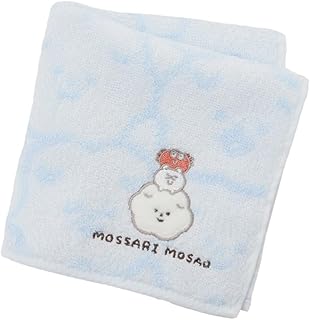 [ハニーズ] ハンカチ ミニタオル キャラクター アップリケ刺繍 綿100% レディース もっさりもさお/タオル 2651569411