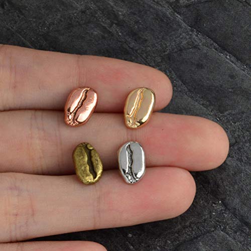 Image of SHERCHPRY 16Pcs Coffee Pins - Realistic Coffee Bean Brooch, Metal Bean Lapel Pins, Cute Cafes Work Brooches Decoration for Hat, Handbag, Clothing