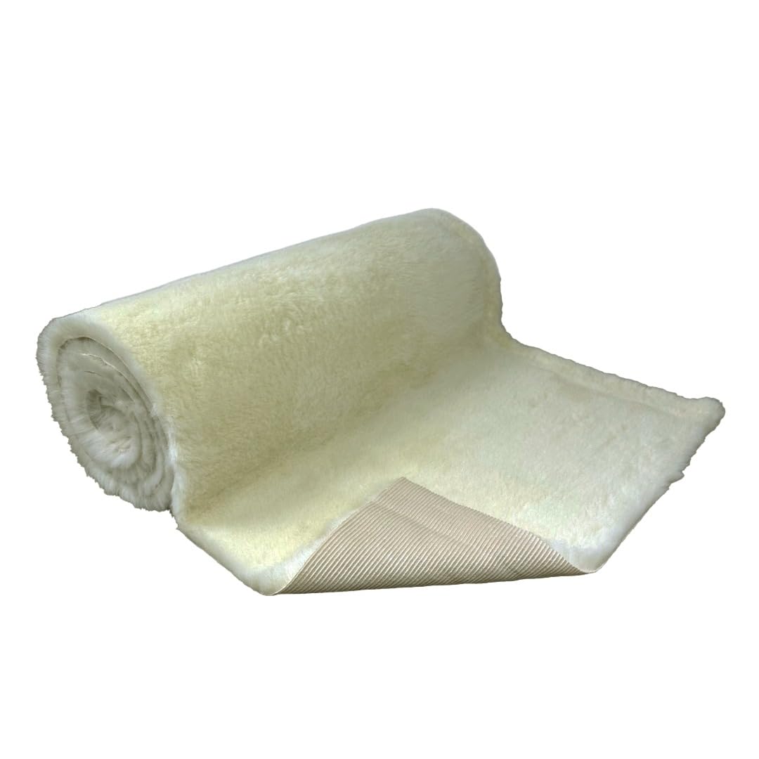 SoulPet Natural Cream Wool Vet Bedding Non Slip Luxury Dog Mats 100% British Wool. Natural Cream Wool Vet Bedding Non Slip Luxury Dog Mats 100% British Wool. Size: 3m x 150cm