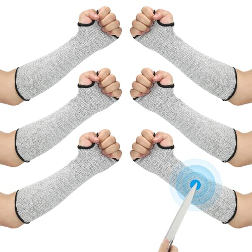 Mangas protectoras contra moretones en piel fina y antebrazo de 14 pulgadas, 3 pares
