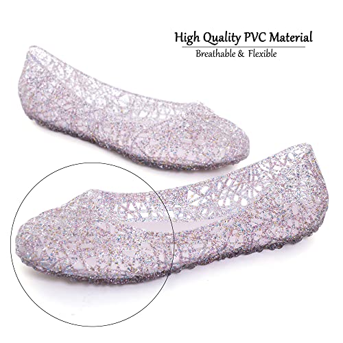 Image of Dear Time Women Flat Heel Summer Beach Jelly Shoes