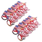 Toyvian 10 Pièces Lunettes de Football Légères en Pp pour Célébrations Sportives, Confortables Port Prolongé Lors D'événements Majeurs et Fêtes à Thème Football