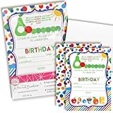 Happy Hungry Caterpillar Themed Birthday Party Invitations, 20 5