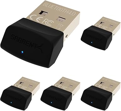 SABRENT USB Bluetooth 4.0 Micro Adapter for PC (BT UB40) (Pack of 5) - Thumbnail 5