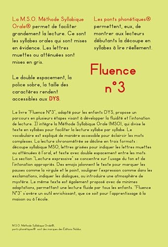 Fluence N°3 CE1 CE2 Je lis avec aisance et intonation MSO Méthode Syllabique Orale et ponts phonétiques DYS 7-10ans: apprendre à lire - lire au ce1 ... d'Émile : Chevalier de l'École Perdue