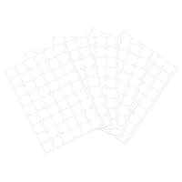 Vista 9 de uxcell 1 Hoja/140 Piezas de Pegatinas para Cubrir Agujeros de Tornillo, 12 mm de Diámetro, PVC Autoadhesivas, Tapas a Prueba de Polvo para Muebles