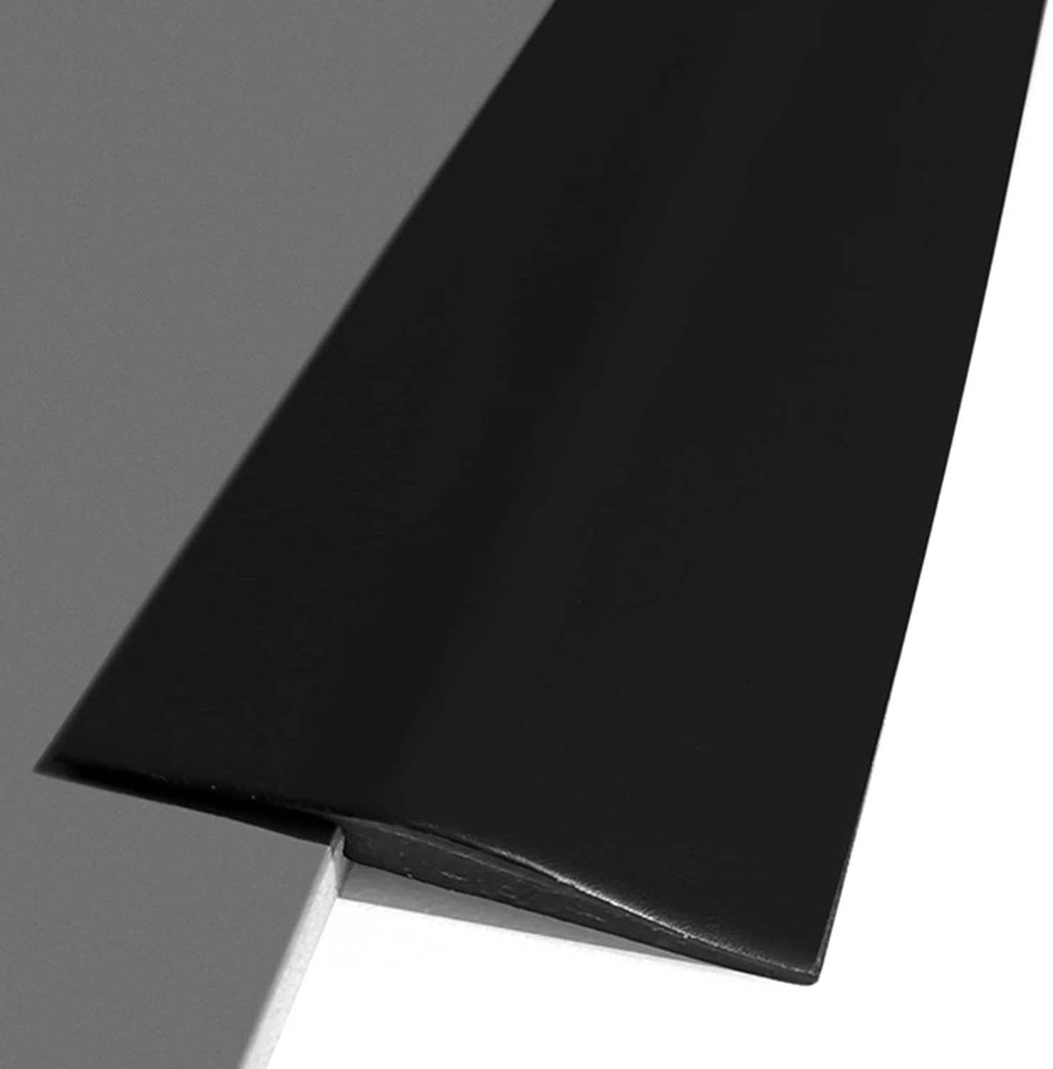 Tira divisora plana para suelos de alfombra a baldosa, tiras de cubierta de umbral de 6 mm, borde flexible, borde de suelo, solución de tratamiento de suelos