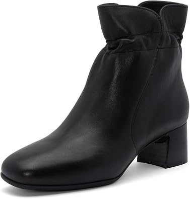 ABEO Avenue Mid Ankle Booties for Women | Fall Boots for Women | Water Resistant Leather | Built-In Orthotic Insole