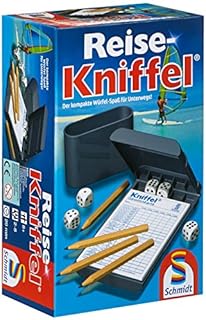 Schmidt Spiele 49091 nóż podróżny z dodatkowym blokiem, kolorowy