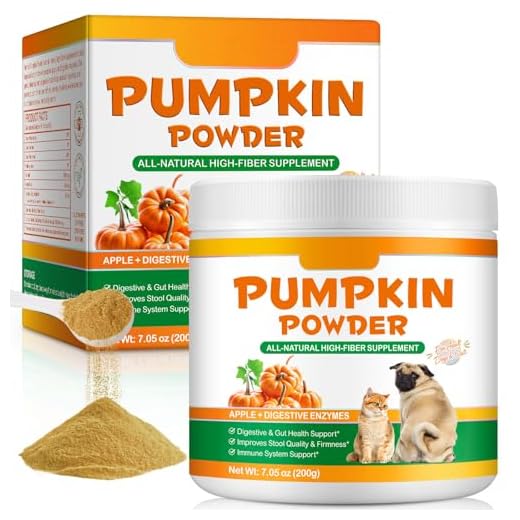 bnHUlMXw Pumpkin for Dogs & Cats,Fiber Supplement with Apple, Sweet Potato & Enzymes,Supports Digestion Health,Stool & Gut Health,Add Water to Make Pumpkin Puree for Dogs