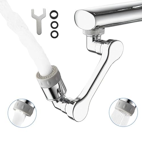 Lianfengymx Bronze Robot Arm Water Nozzle, A Full -Range Rotating Faucet Extensor, Two Types Of Water Outlets, Connected To The Faucet Of The Kitchen And Bathroom Sink. #TOP15