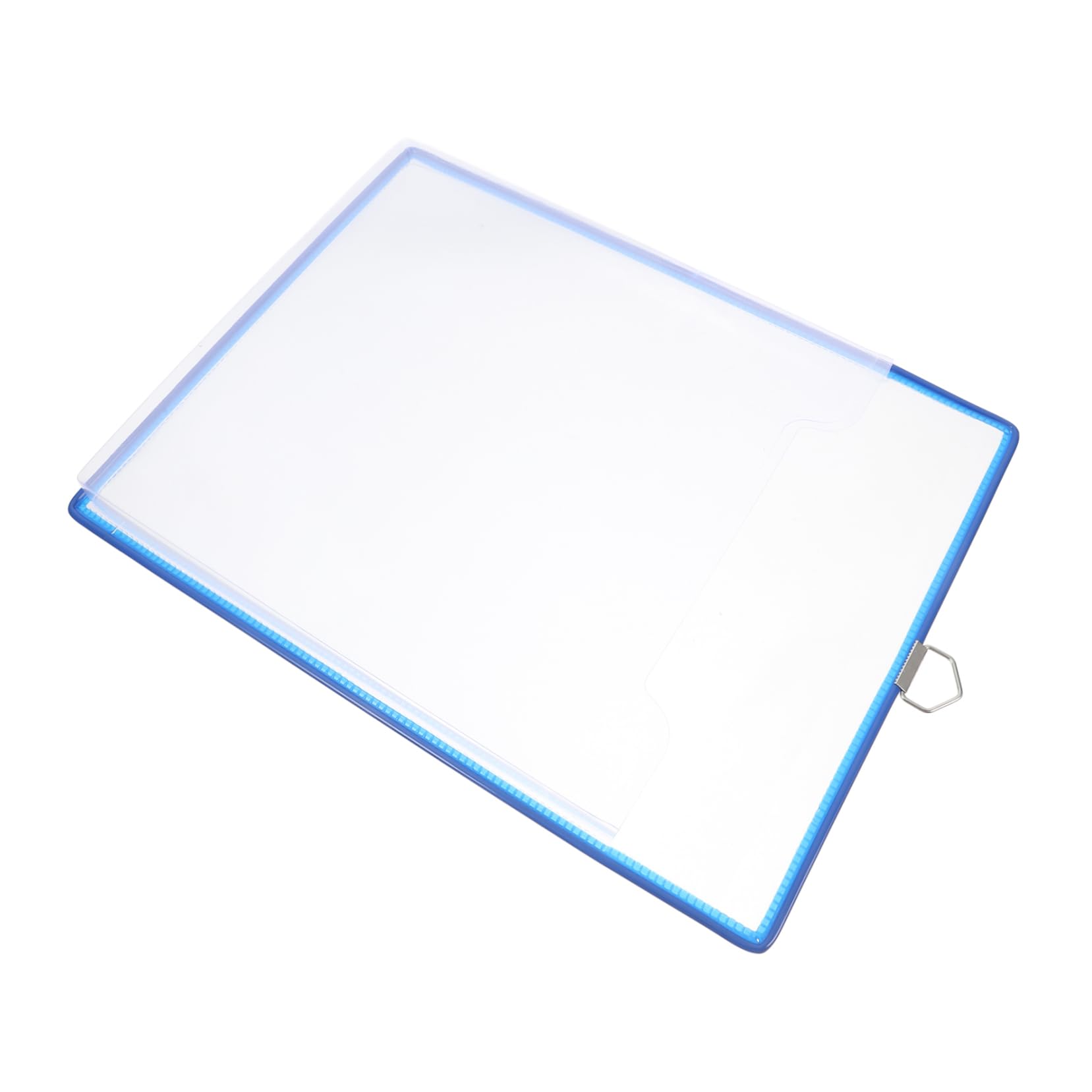 KALLORY Hanging File Organizer Transparent Plastic File Storage Bag for Documents Capacity for Home Office Classroom Design for Easy Access and Tidy