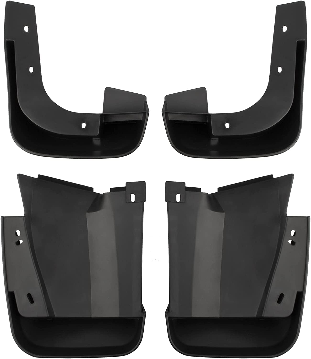 Set of 4 Front and Rear (Driver & Passenger Side) Mud Flaps Splash Guards Mudguards Mudflaps Fit for Honda Civic 2006 2007 2008 2009 2010 2011 Sedan