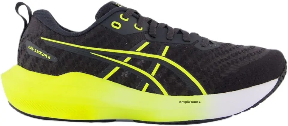 Tênis Asics Gel Shogun 8 Preto e Amarelo