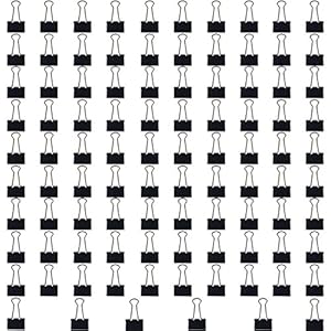 Clipco Binder Clips Medium 1,25 Zoll 96-pack