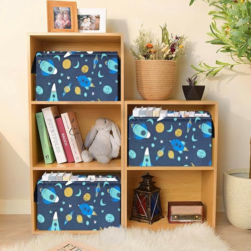 Image of Baby Waterproof Storage Basket Toys Organizer Nursery Bins for Women Kids Hamper for Organizing Home /Dorm /Kitchen /Pet /Office /Closet /Shelf /Room Decor