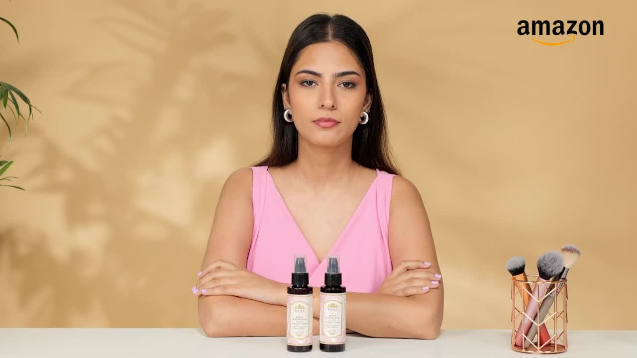 Image of Kama Ayurveda Rose and Jasmine Face Cleanser with the Pure Essential Oils of Rose and Jasmine