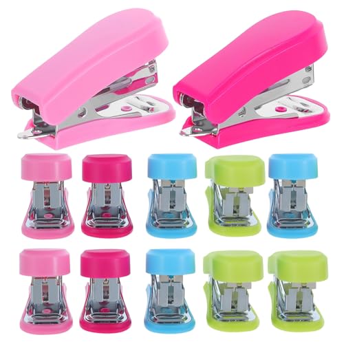 Agrafeuse de bureau portable NUOBESTY pour ranger les dossiers de toute la classe en lot