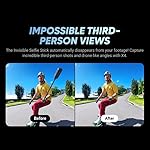 Insta360 X4 Waterproof 8K 360 Action Camera Kit | Live Stream, AI Editing, 72MP 360 Photo, 4K Wide-Angle Video Camera | Includes Selfie Stick, Extra Battery, Lens Cap, & 256 GB Micro SD Card