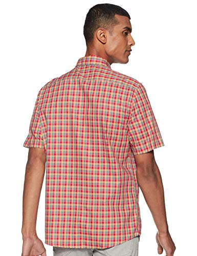 Image of John Miller Men's Checkered Slim fit Casual Shirt