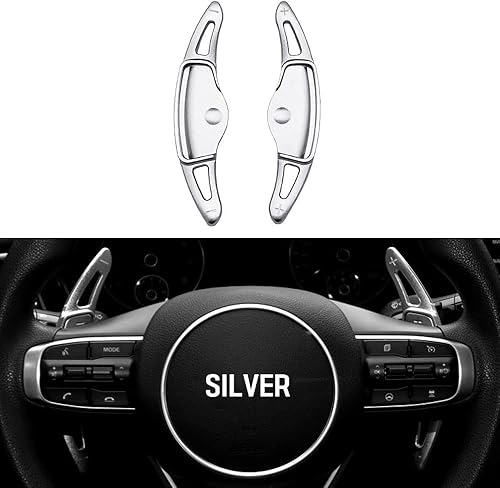 Miniatura 2 de JUIVEEL Cubierta extendida de aluminio para volante de estilo negro, compatible con Hyundai Veloster JS N Elantra N i30 N i20 N Kona N Accesorios