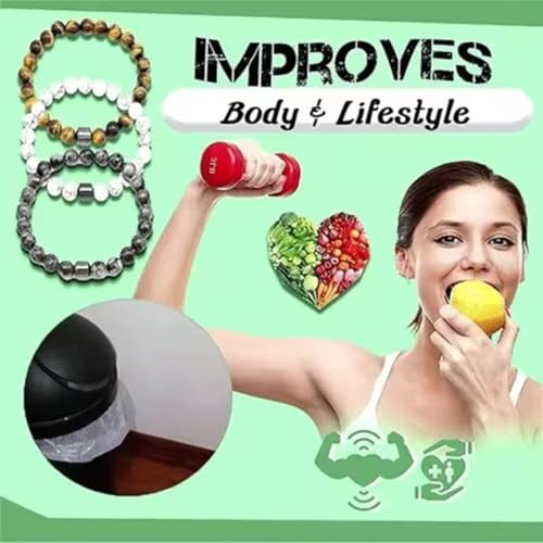 Smoking Cessation Bracelet for Women Men Quit Smoking Bracelet Anti Anxiety Bracelets Anti Smoke Therapy Bracelet Spiritual Bracelets for Women Men2