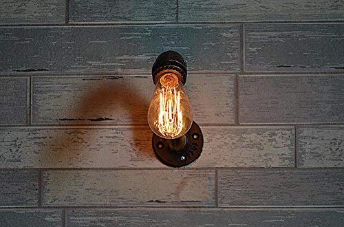 Tuyaux d'éclairage LED rétro et lampe murale style nordique pour maison