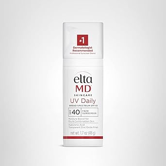 EltaMD UV Daily Face Sunscreen Moisturizer with Zinc