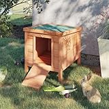 Generic Extreme Outback Log Cabin Dog House, Large, Natural Wood