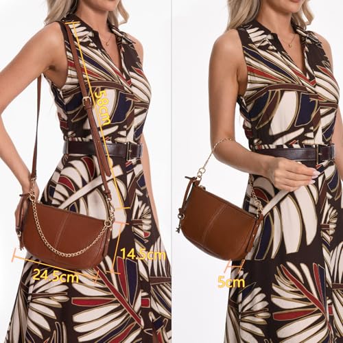 Bolso Hobo para Mujer con Correa Ajustable miniatura 3