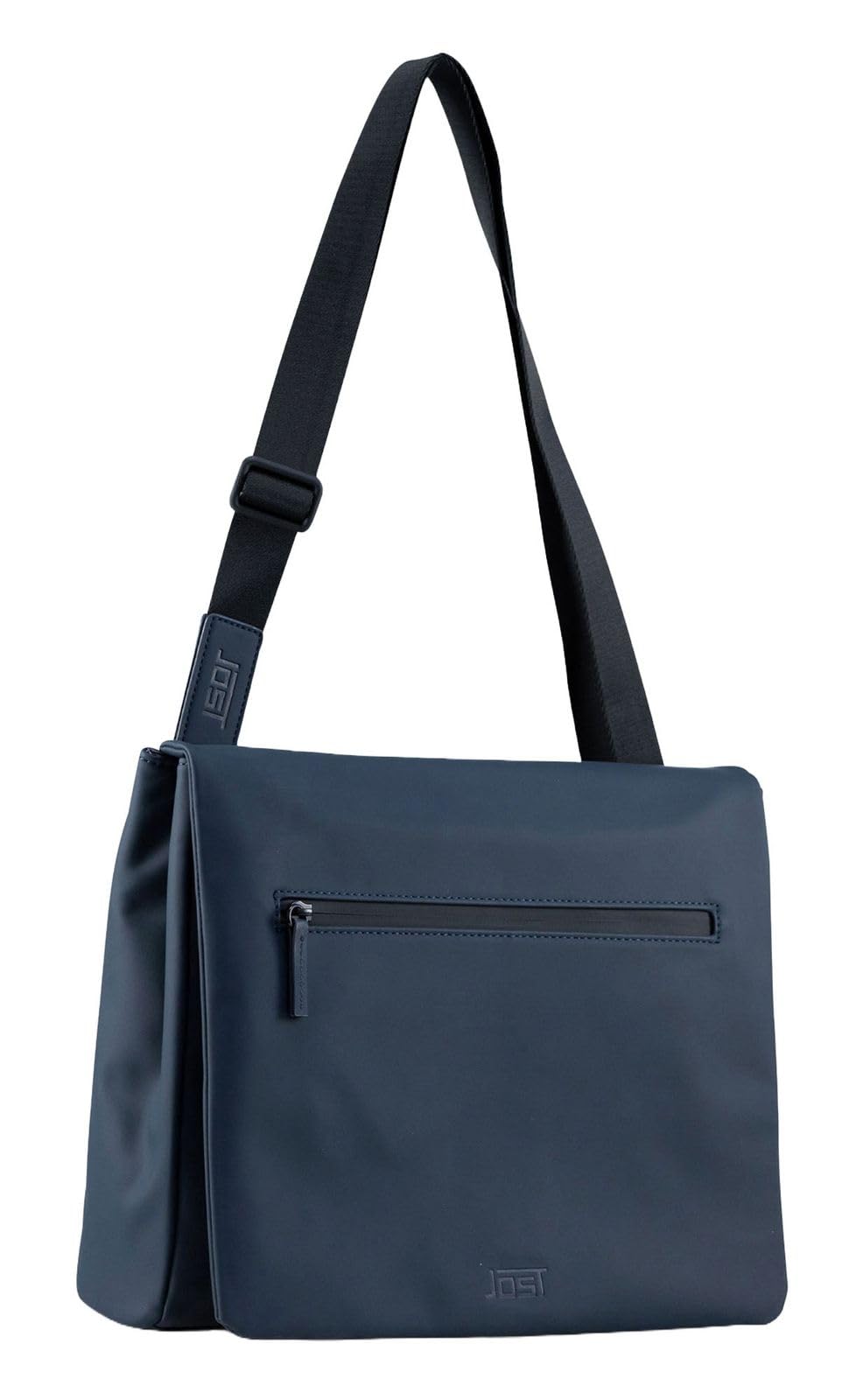 Jost bolsa de ordenador portátil bolso bandolera con compartimento para portátil Halmstad Messenger Bag Navy azul marino