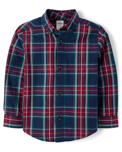 Image of Gymboree Boys' and Toddler Long Sleeve Button Up Shirt