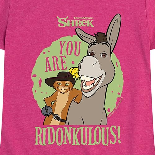 Shrek - You are Ridonkulous - Toddler & Youth Girls Short Sleeve Graphic T-Shirt3