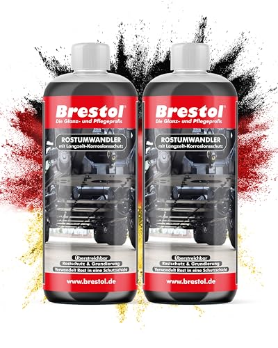 Convertisseur De Rouille 2 En 1 Et Apprêt Métallique Brillant