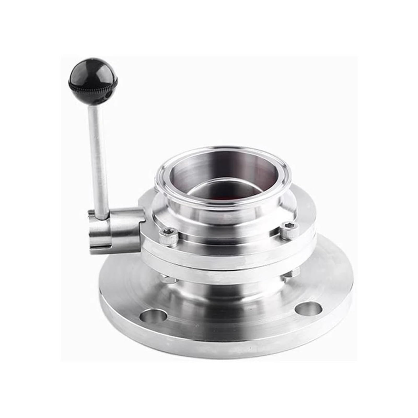 BALYDLUL G2-1/2 DN65 Flange Type And 3" Tri Clamp OD 91MM Stainless Steel 304 Sanitary