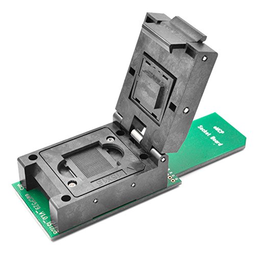 Memoria FBGA ALLSOCKET eMMC169/153 eMCP162/186 eMCP221 eMCP529 Programmatore dell'adattatore di prova per il danneggiamento fisico dei dati Android(4pz/set,SD Interface)