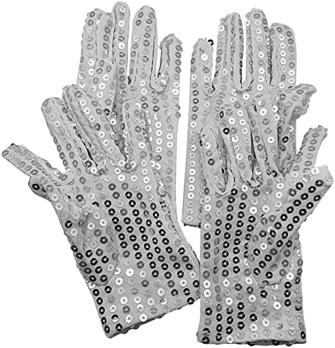 Sparkling Sequin Gloves - Small [Kids-Under-Age-10] for Ice Skati...