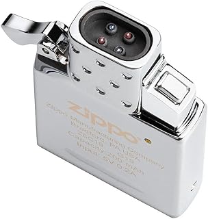 ZIPPO ジッポー アークライター インサイドユニット ダブルビーム USB充電式 65828 シルバー [並行輸入品]