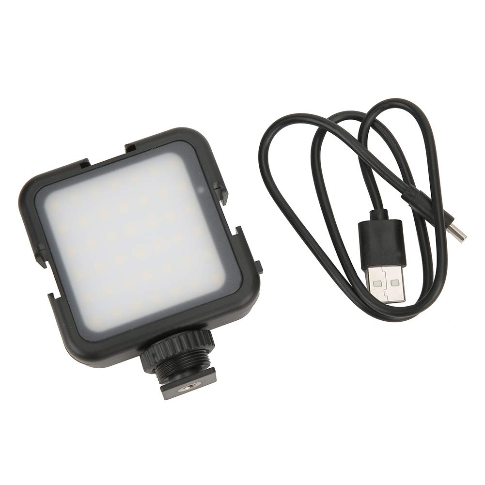 DJDK Photography Fill Light,42LED Good Brightness High CRI Photography Fill Light for Indoor/Outdoor 6000K Color