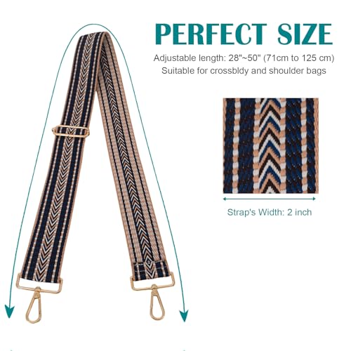 Image of Strap Purse Crossbody Bag Strap Replacement Metal Swivel Hook Shoulder Strap Guitar Strap for Crossbody Bag /luggag