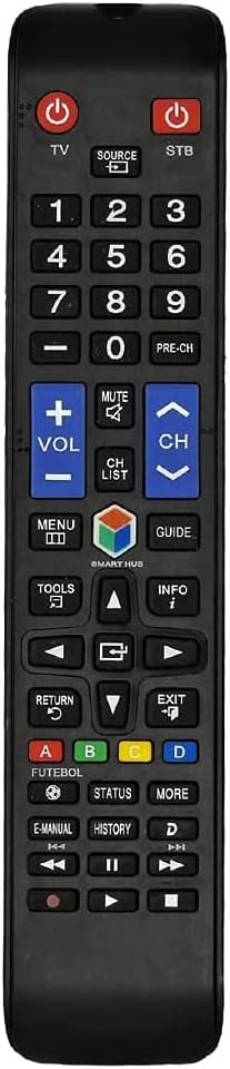 Universal Replacement Remote Control for Samsung Smart LED TV UN24H4500 UN28H4500 UN28H4500AF